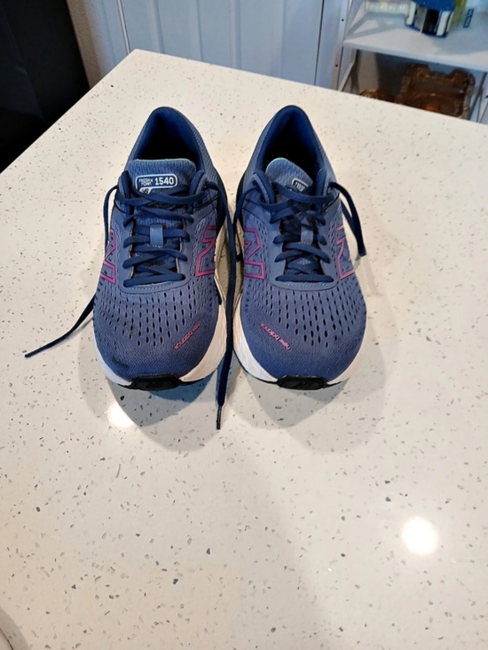 New Balance Fresh Foam 1540 Women's Athletic Shoes Blue & Pink US 9.5 D